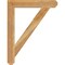 Ekena Millwork Traditional Craftsman Rough Sawn Bracket, Western Red Cedar, 4"W x 28"D x 36"H BKT04X28X36TRA04RWR - alternate 2